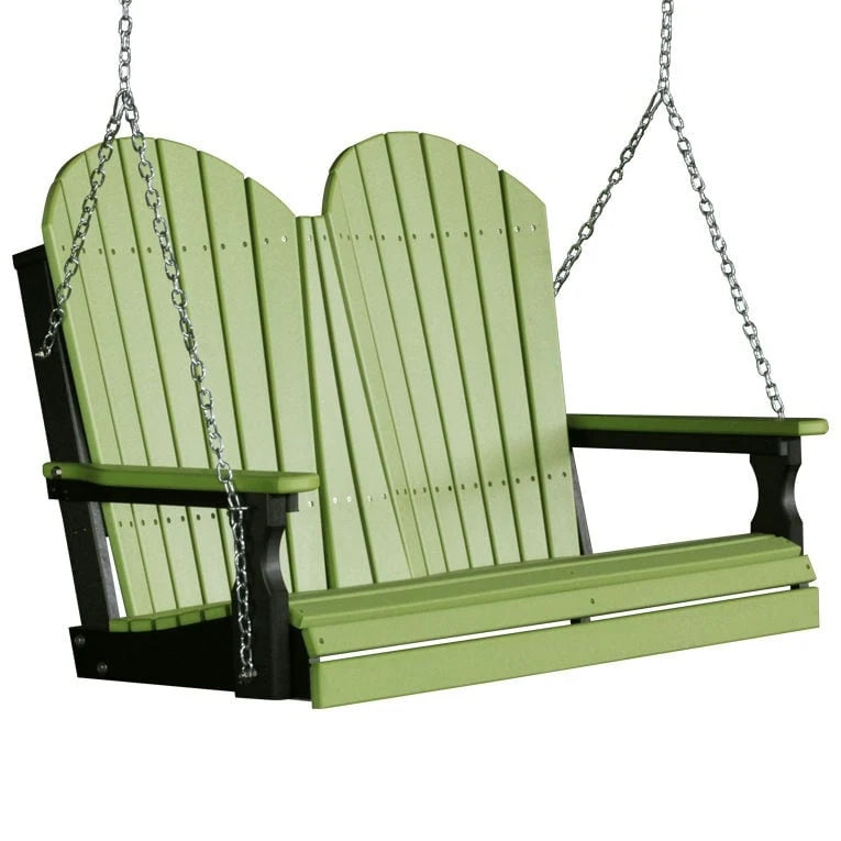 Balancelle Adirondack en bois de polyéthylène