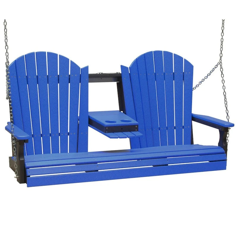 Balancelle Adirondack en bois de polyéthylène