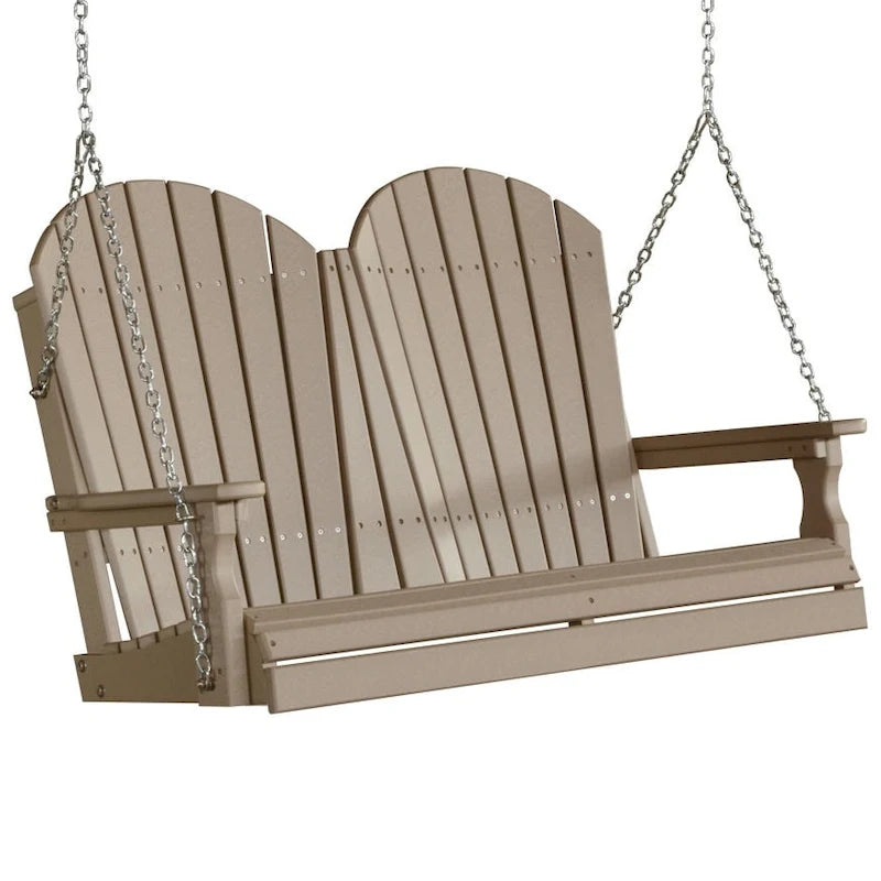 Balancelle Adirondack en bois de polyéthylène