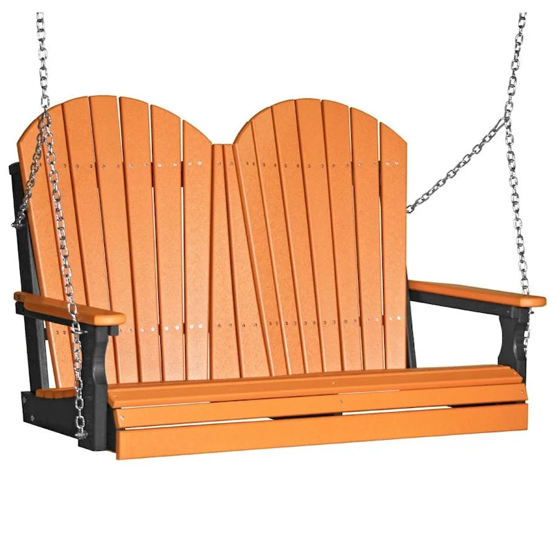 Balancelle Adirondack en bois de polyéthylène