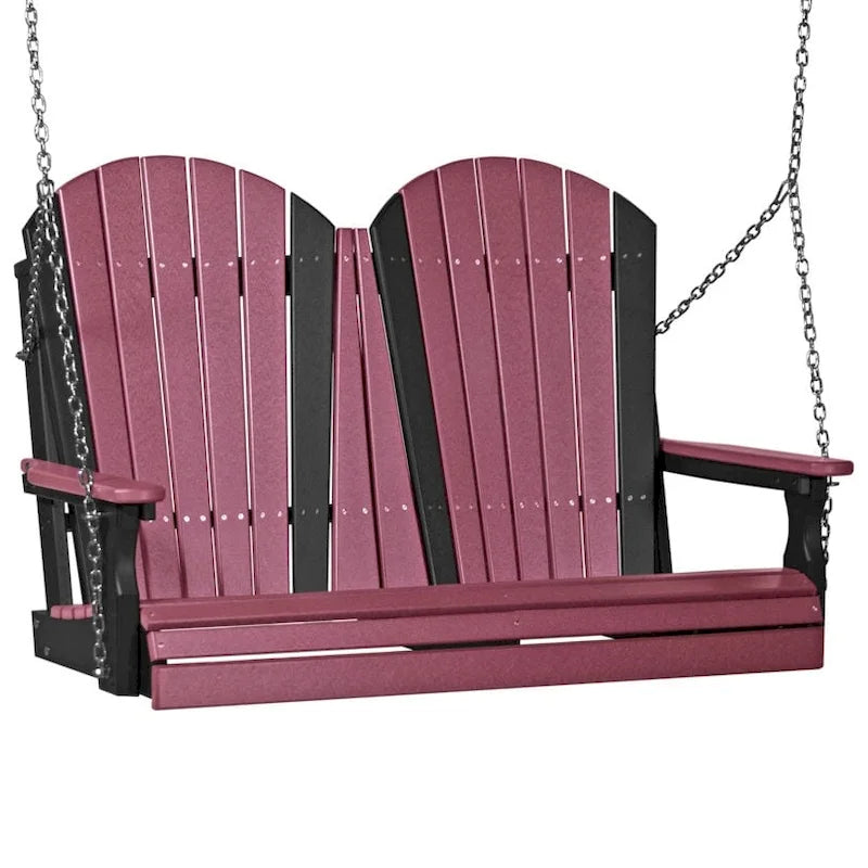 Balancelle Adirondack en bois de polyéthylène