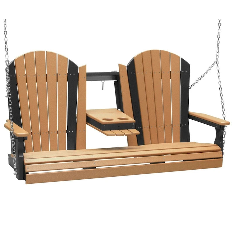 Balancelle Adirondack en bois de polyéthylène