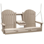 Balancelle Adirondack en bois de polyéthylène