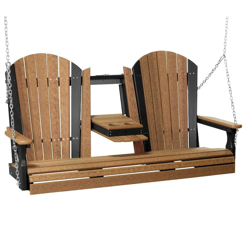 Balancelle Adirondack en bois de polyéthylène