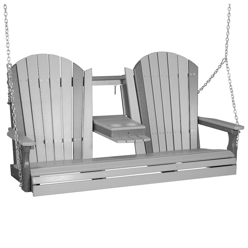 Balancelle Adirondack en bois de polyéthylène