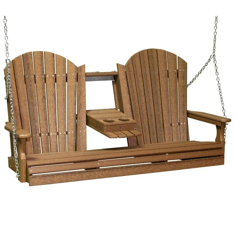 Balancelle Adirondack en bois de polyéthylène