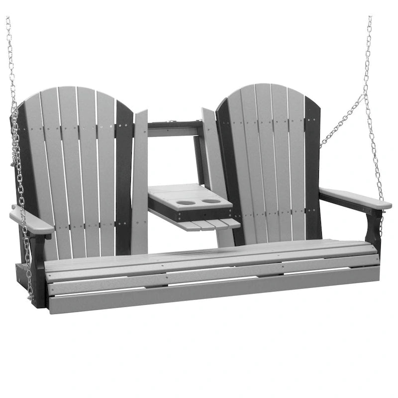 Balancelle Adirondack en bois de polyéthylène