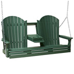 Balancelle Adirondack en bois de polyéthylène