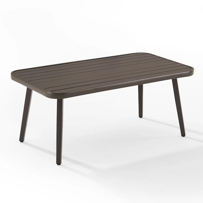 Ensemble de conversation extérieur en résine tressée Haven (2 pièces) - 75 cm (P) x 48 cm (L) x 29,75 cm (H)