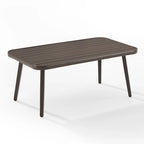 Ensemble de conversation extérieur en résine tressée Haven (2 pièces) - 75 cm (P) x 48 cm (L) x 29,75 cm (H)