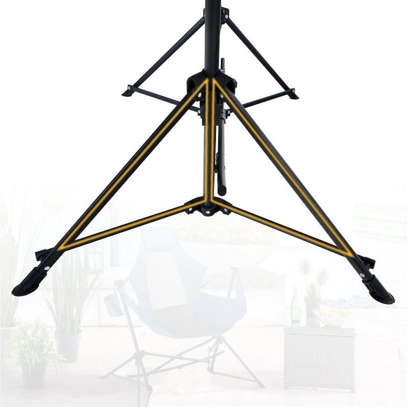 Hamac de camping pliable avec support