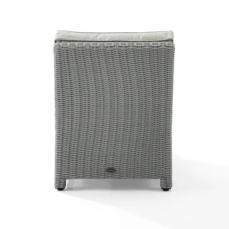 Fauteuil central d'angle en osier Bradenton Outdoor