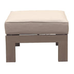 Pouf d'extérieur Katalla avec coussin par Havenside Home - (l) 25,98 po x (h) 11,81 po x (p) 25,98 po
