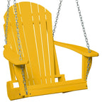 Balancelle Adirondack en polyéthylène avec chaînes