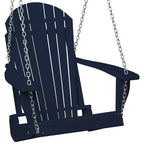 Balancelle Adirondack en polyéthylène avec chaînes