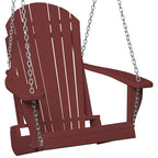 Balancelle Adirondack en polyéthylène avec chaînes