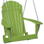 Balancelle Adirondack en polyéthylène avec chaînes