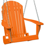 Balancelle Adirondack en polyéthylène avec chaînes