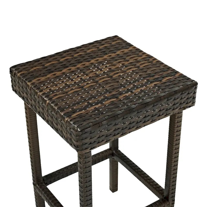 Tabourets de bar d'extérieur en osier Crosley Palm Harbor (lot de 2)