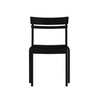 Tabourets de bar modernes à lattes métalliques de qualité commerciale pour intérieur/extérieur (ensemble de 4)