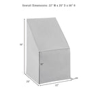 Ensemble de housses pour mobilier de bistro d'extérieur Crosley 3 pièces