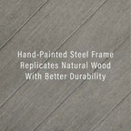 Table de salle à manger extérieure en métal Crosley Otto