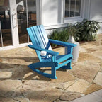 Fauteuil Adirondack à bascule tout temps avec porte-gobelet pivotant