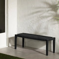 Banc en bois d'agave de la rive sud