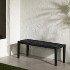 Banc en bois d'agave de la rive sud