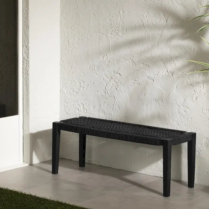Banc en bois d'agave de la rive sud