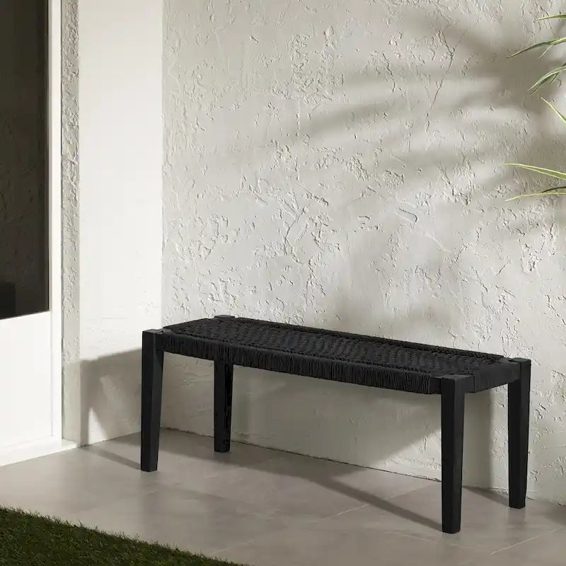 Banc en bois d'agave de la rive sud