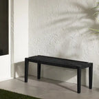 Banc en bois d'agave de la rive sud