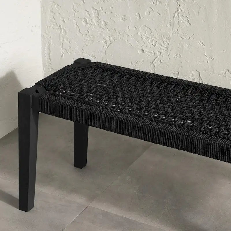 Banc en bois d'agave de la rive sud