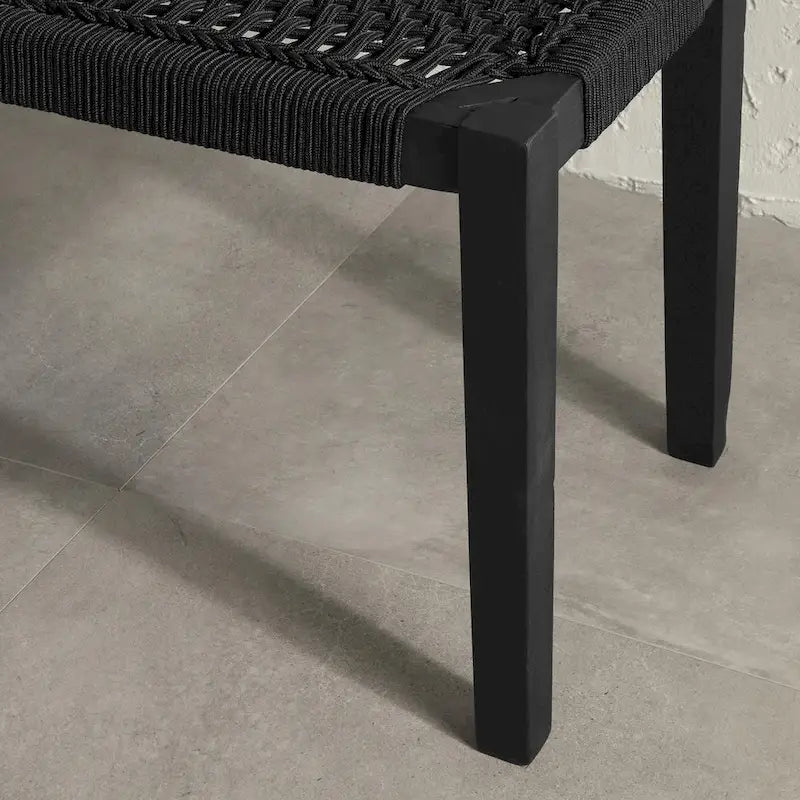 Banc en bois d'agave de la rive sud