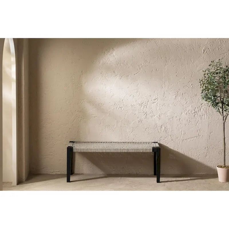 Banc en bois d'agave de la rive sud
