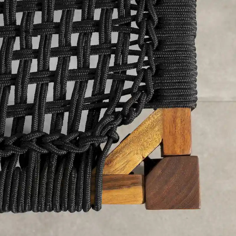 Banc en bois d'agave de la rive sud