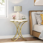 Table d'appoint petite table basse ronde moderne