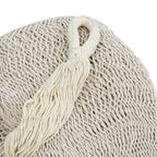 Hamac maya Sunnydaze XXL en corde épaisse et support de hamac