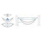 Hamac maya Sunnydaze XXL en corde épaisse et support de hamac
