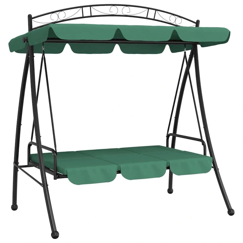 Balancelle de jardin vidaXL avec auvent et coussin