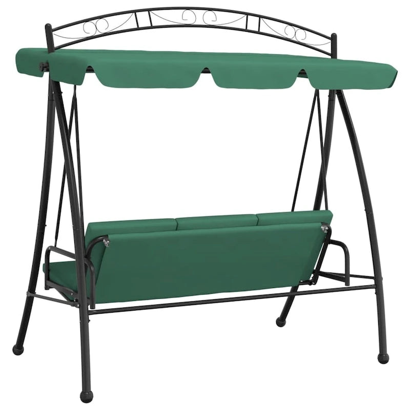 Balancelle de jardin vidaXL avec auvent et coussin
