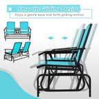 Canapé confortable 2 places pour terrasse et jardin - 57 x 28 x 38 (L x l x H)