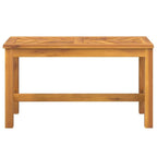Banc de patio vidaXL en bois massif d'acacia
