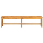 Banc de patio vidaXL en bois massif d'acacia