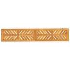 Banc de patio vidaXL en bois massif d'acacia
