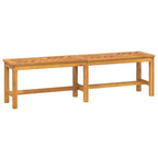Banc de patio vidaXL en bois massif d'acacia