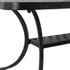 Ensemble de canapé d'angle de patio Elm Plus 2 pièces en aluminium moulé avec coussins beiges