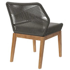 Chaise de salle à manger d'extérieur Wellspring en bois de teck
