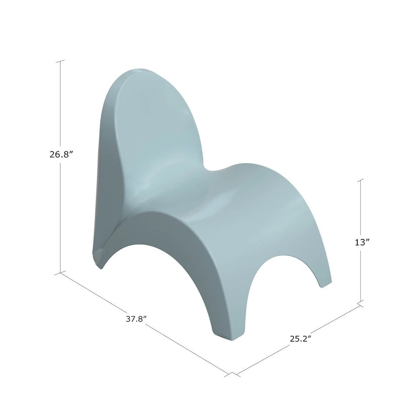 Chaises Angel Trumpet avec table d'appoint Mallorca