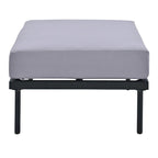 Ensemble de canapé d'angle 8 pièces pour patio avec table basse